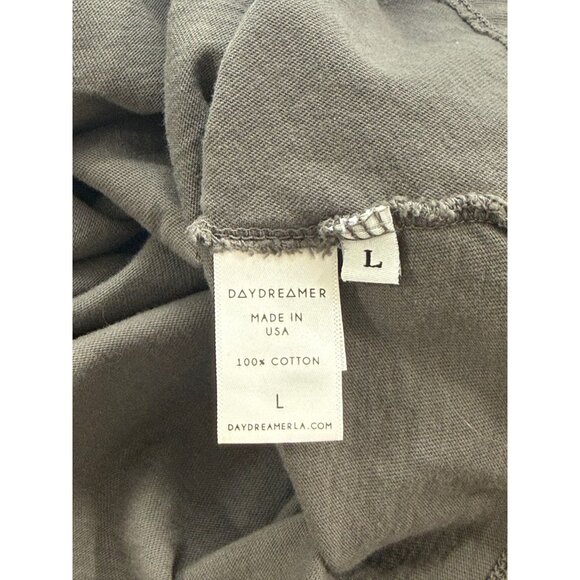 Daydreamer Free People The Doors Rolled Sleeve Graphic T-Shirt Tie-Front Size L - Picture 6 of 8